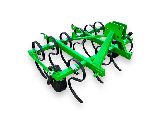 ESTIRPATORE: Larghezza di Lavoro 1,5 m. | 2 File | 11 Denti a Forma di "S" | Attacco a 3 Punti | Per Trattori da 25 a 30 CV. | Garanzia Inclusa | Consegna in Tutta Italia